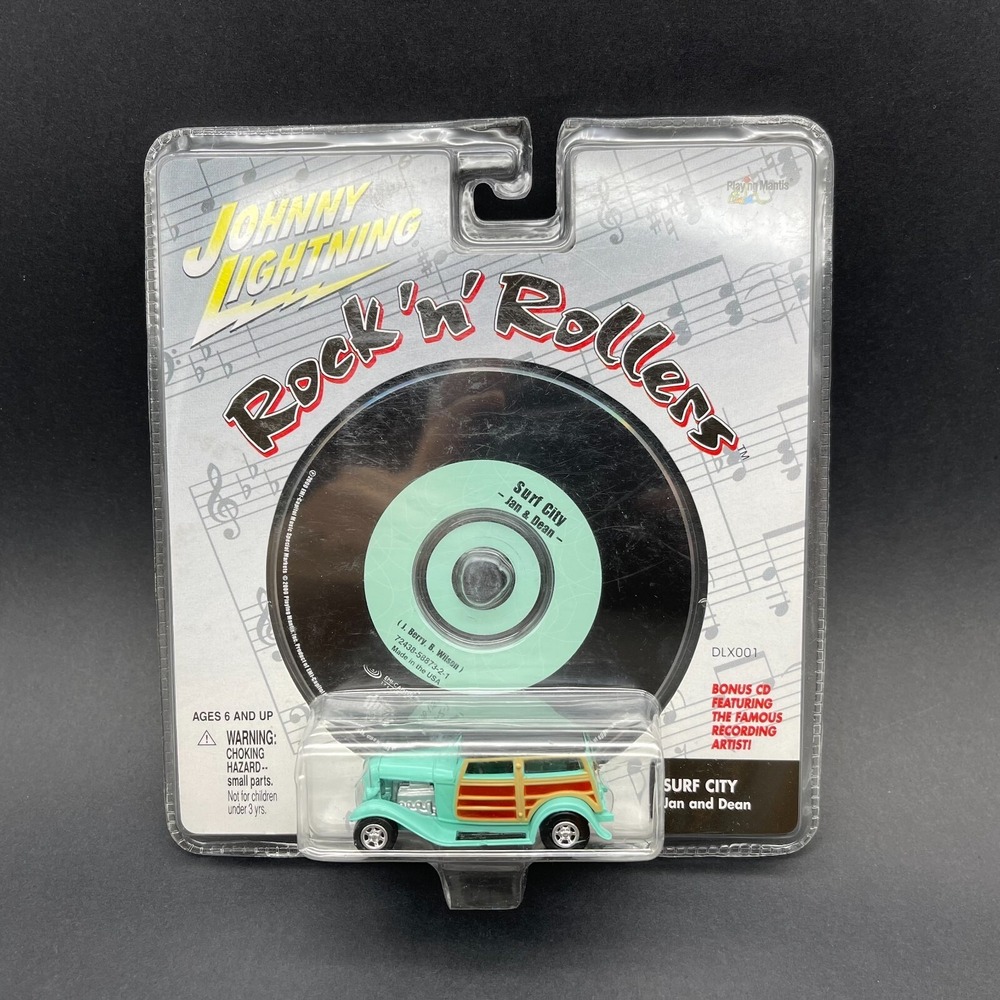 Johnny Lightning Rock n Rollers Surf City Jan & Dean‎ CD Speed Wagon Car 1/64